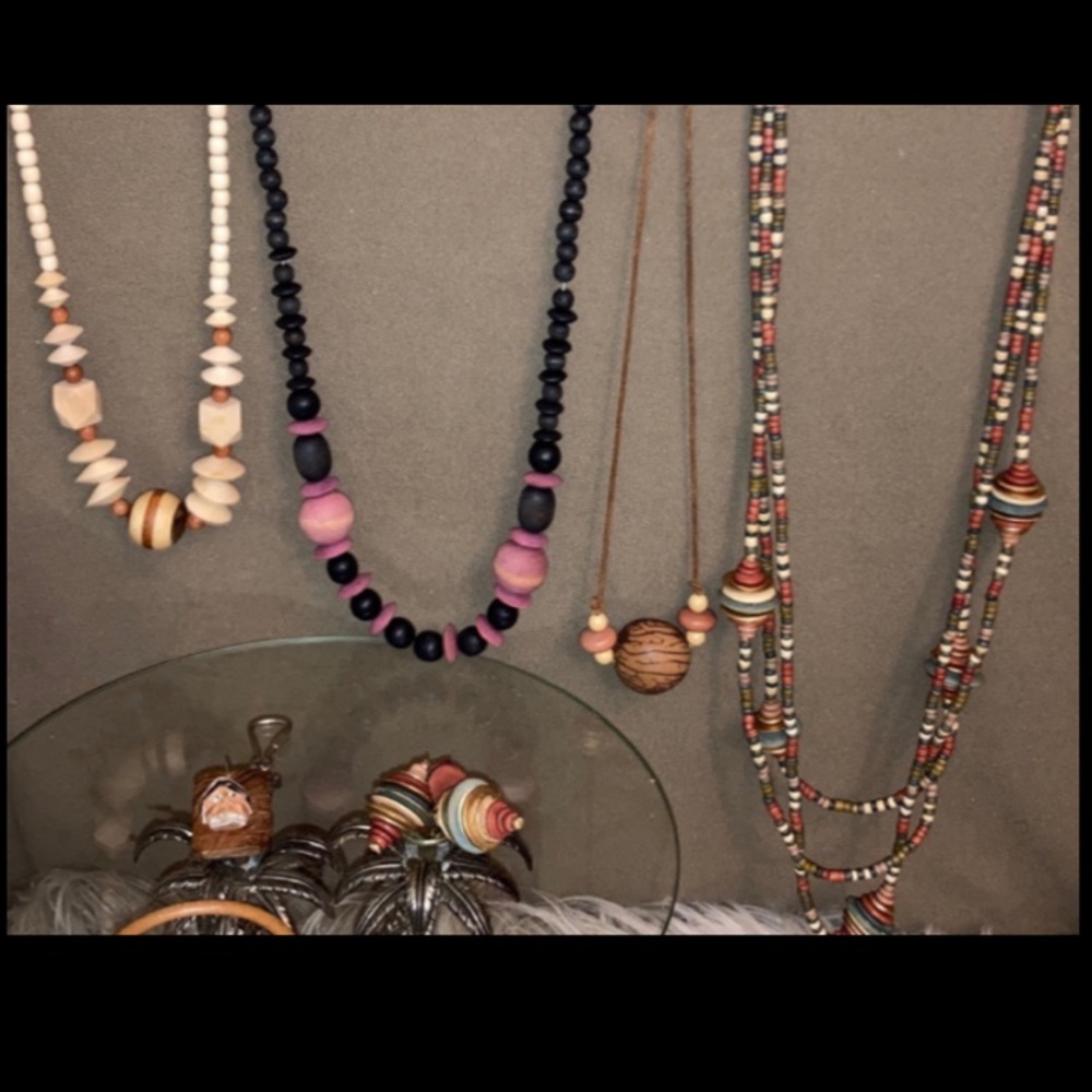 Wood jewelry